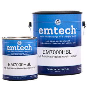 EMTECH Water-based finish