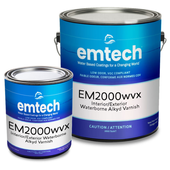 target coatings EM2000 water based varnishes