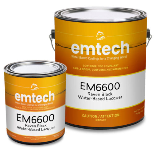 target coatings EM6600 water based pigmented lacquers