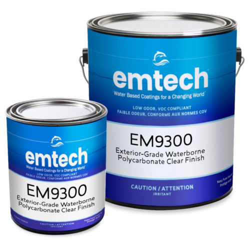 target coatings EM9300 water based urethanes