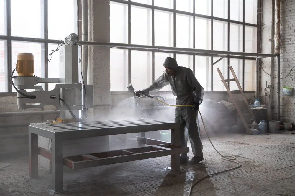 Wood Finishing Safety: Managing Overspray